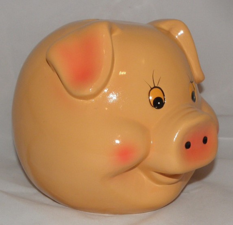 Figurka świnka W701C/266 Figurka świnka W701C/266