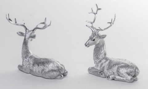 Figurki Reniferów kpl.2szt.o276J/125429 Figurki Reniferów kpl.2szt.o276J/125429