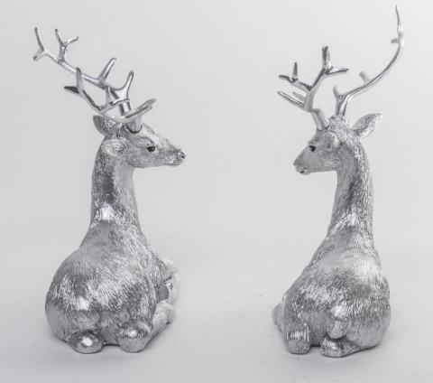Figurki Reniferów kpl.2szt.o276J/125429 Figurki Reniferów kpl.2szt.o276J/125429