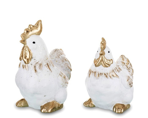 Figurki Kogut i Kurą o288B/164493 Figurki Kogut i Kurą o288B/164493