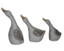 Figurki gęsi w727 kpl.3szt/5792