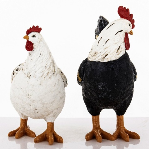 Figurki kogut + kura T190B/182704