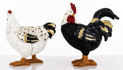 Figurki kogut + kura T190B/182704