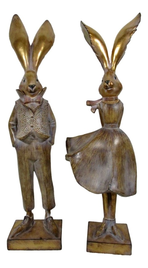 Figurki zajączki kpl.2szt.T192/828407